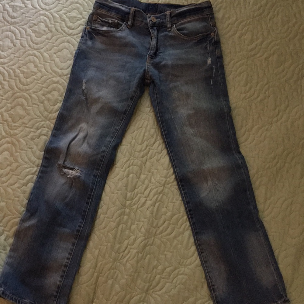 Gap boys distressed jeans size 12